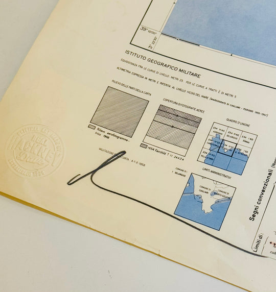 iTALY iS ALWAYS A GOOD iDEA - GOLD LEAF ViNTAGE MAPS