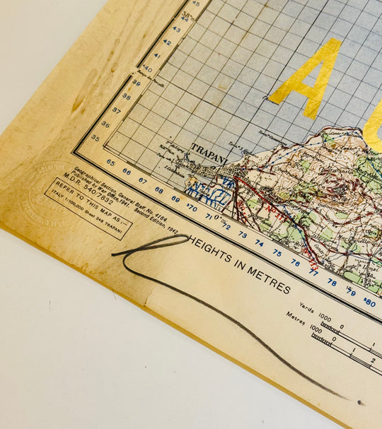 iTALY iS ALWAYS A GOOD iDEA - GOLD LEAF ViNTAGE MAPS