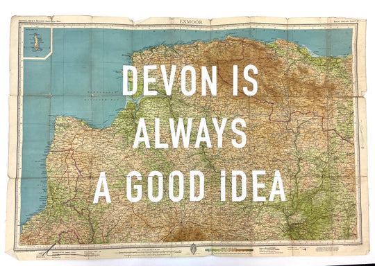 DEVON iS ALWAYS A GOOD iDEA (WHiTE)
