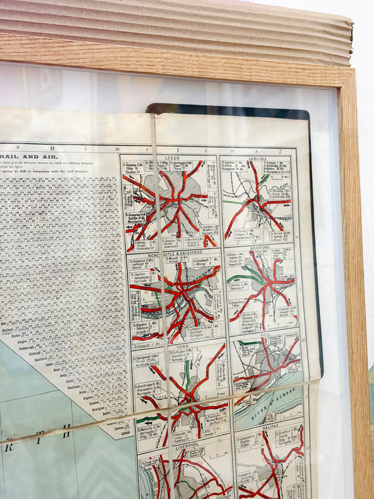 FiSH & CHiPS; ROAD MAP OF ENGLAND & WALES