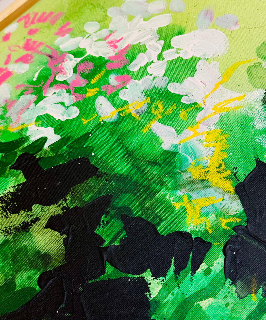 TENDRiLS PUSHiNG THROUGH THE THiCKET: TRiPTYCH