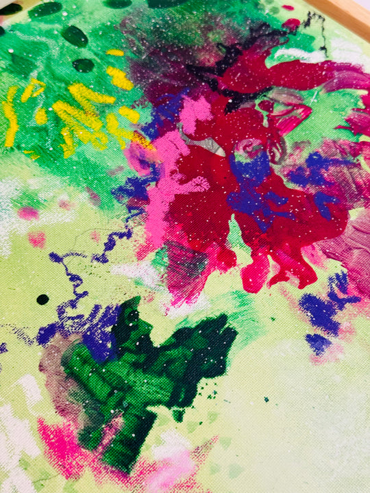 TENDRiLS PUSHiNG THROUGH THE THiCKET: TRiPTYCH