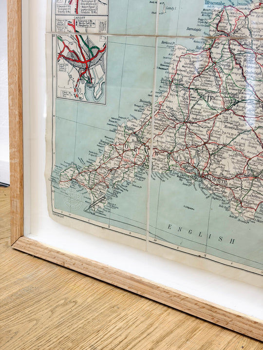 FiSH & CHiPS; ROAD MAP OF ENGLAND & WALES