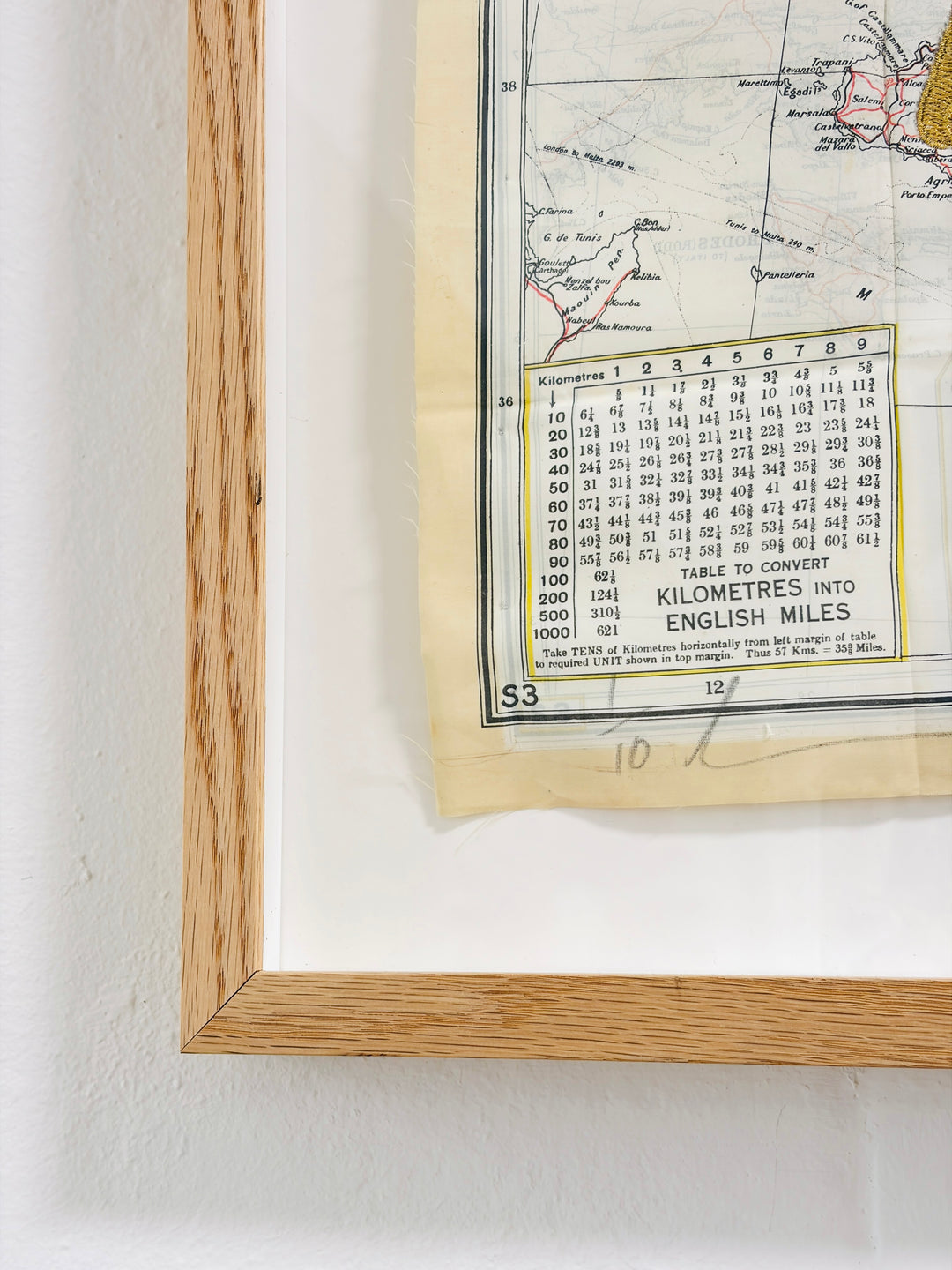 i FUCKiNG LOVE THiS PLACE - EMBROiDERED MAP