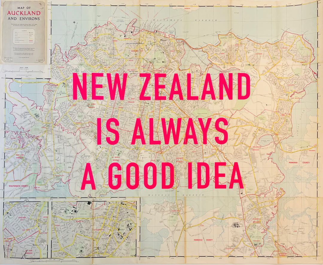 NEW ZEALAND iS ALWAYS A GOOD iDEA