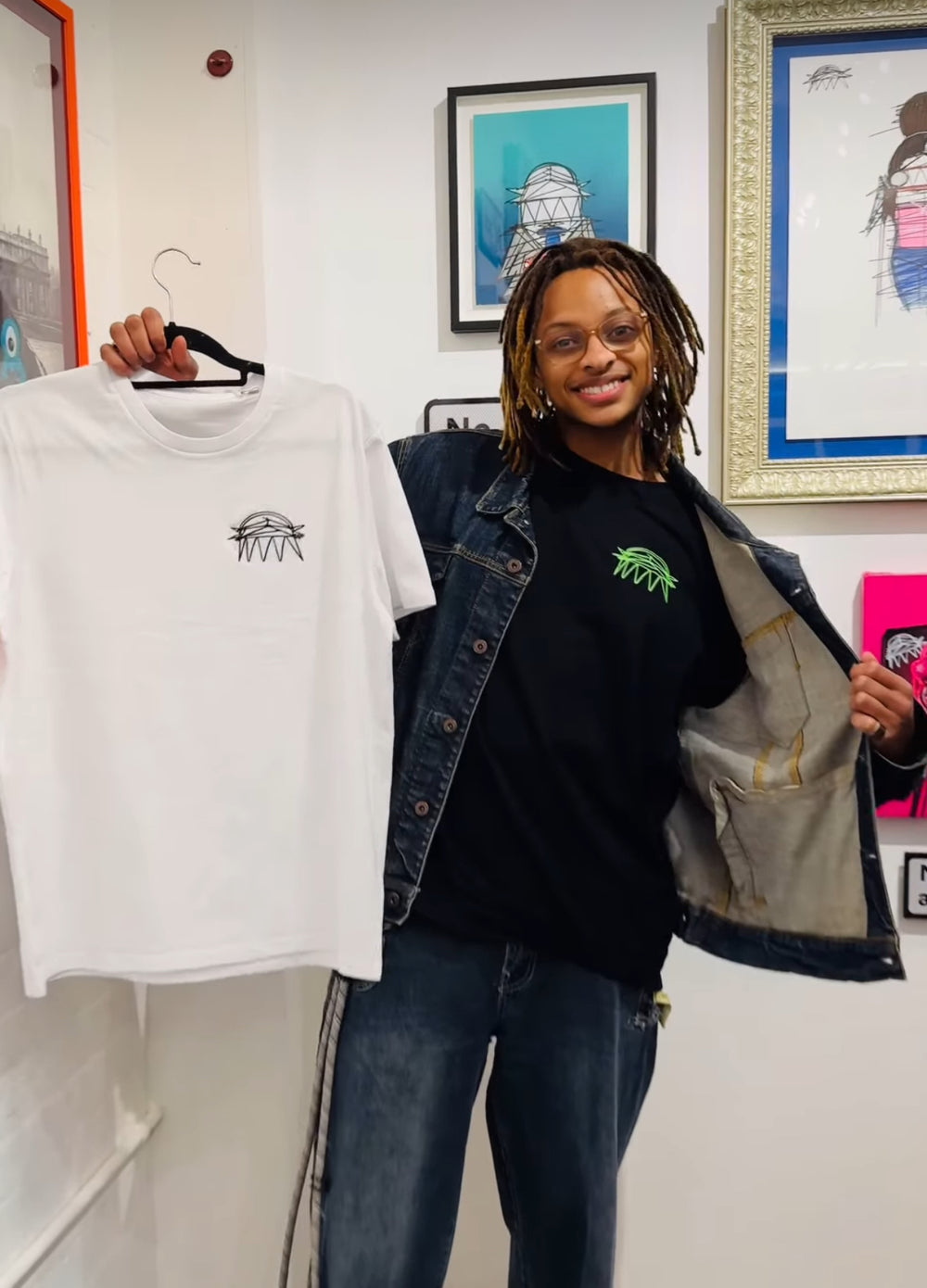 NATHAN BOWEN - EMBROiDERED TEE