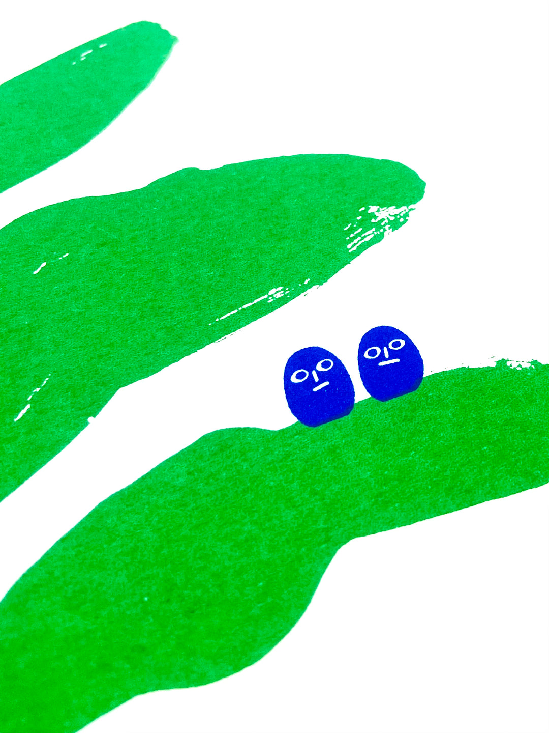 LiTTLE PLANT (GREEN AND BLUE)