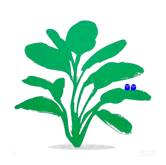 LiTTLE PLANT (GREEN AND BLUE)