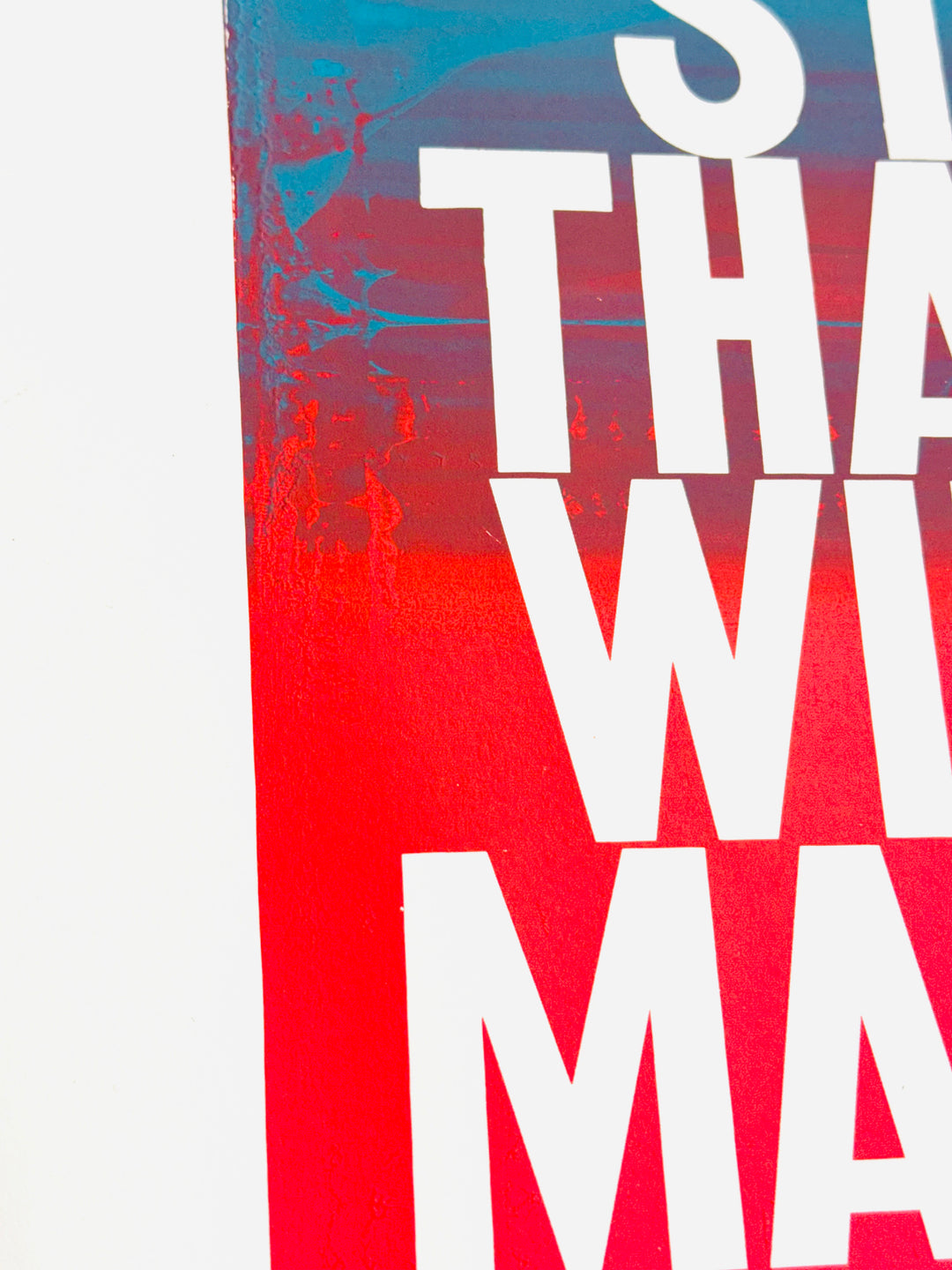 *PRESALE* GENTLE REMiNDER TEAL & RED