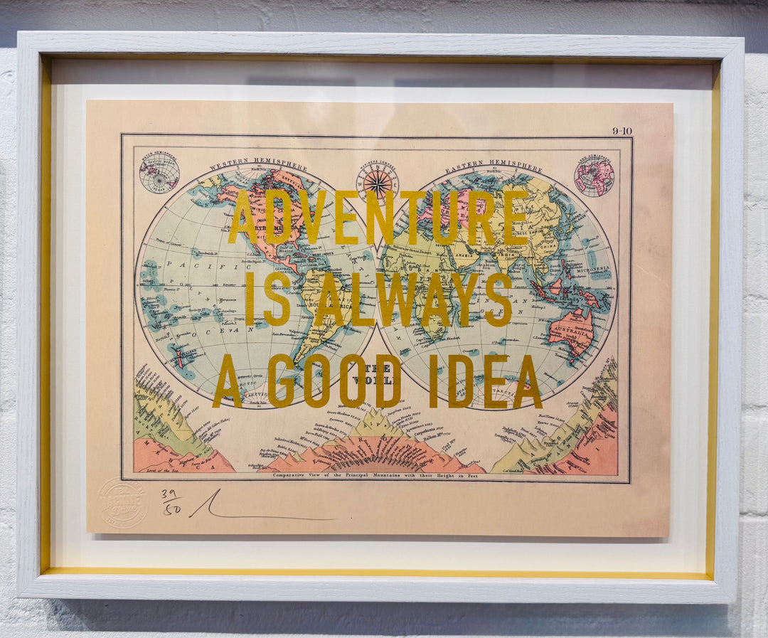 ADVENTURE iS ALWAYS A GOOD iDEA GOLD