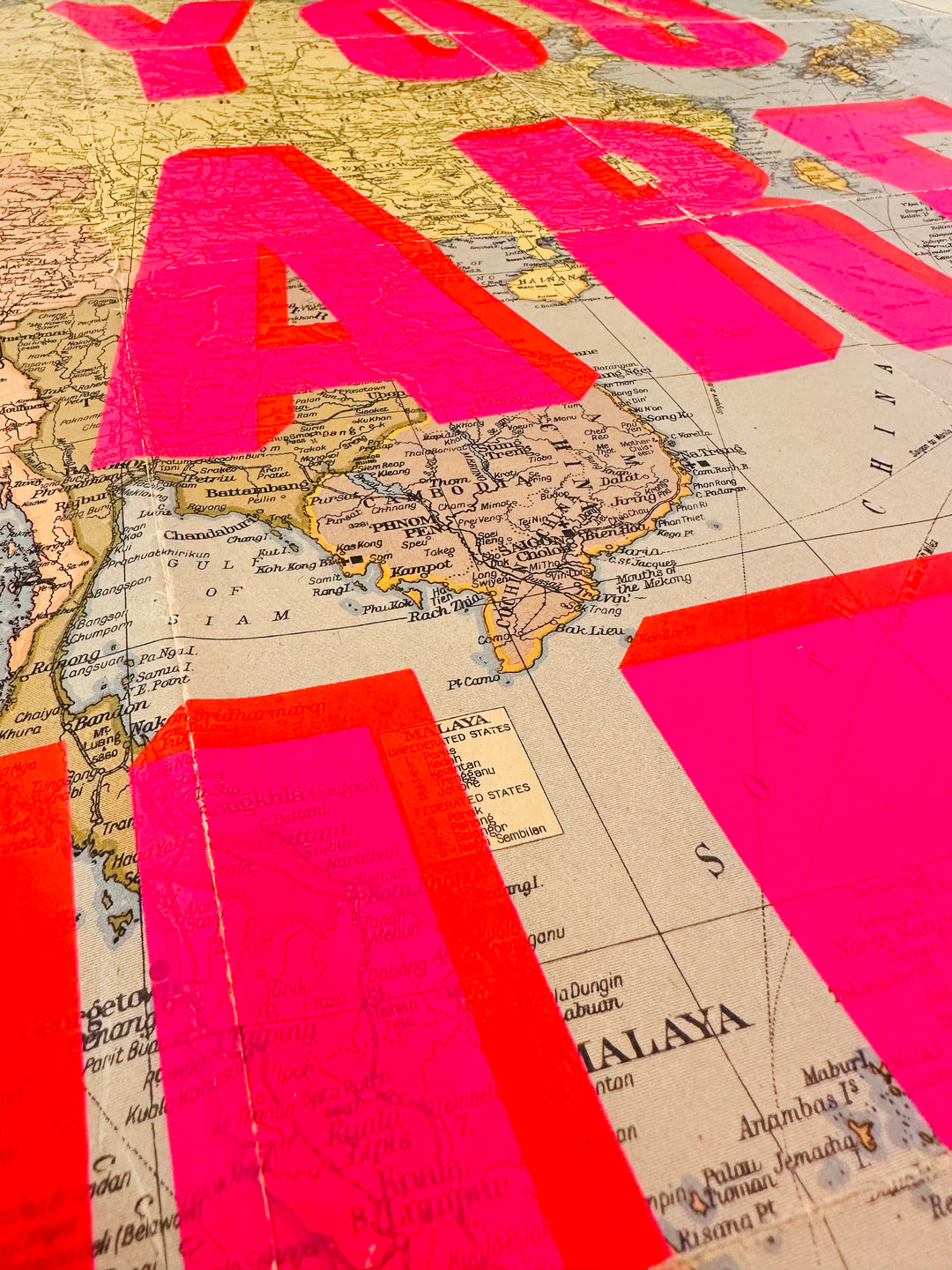 YOU ARE HERE - FAR EAST
