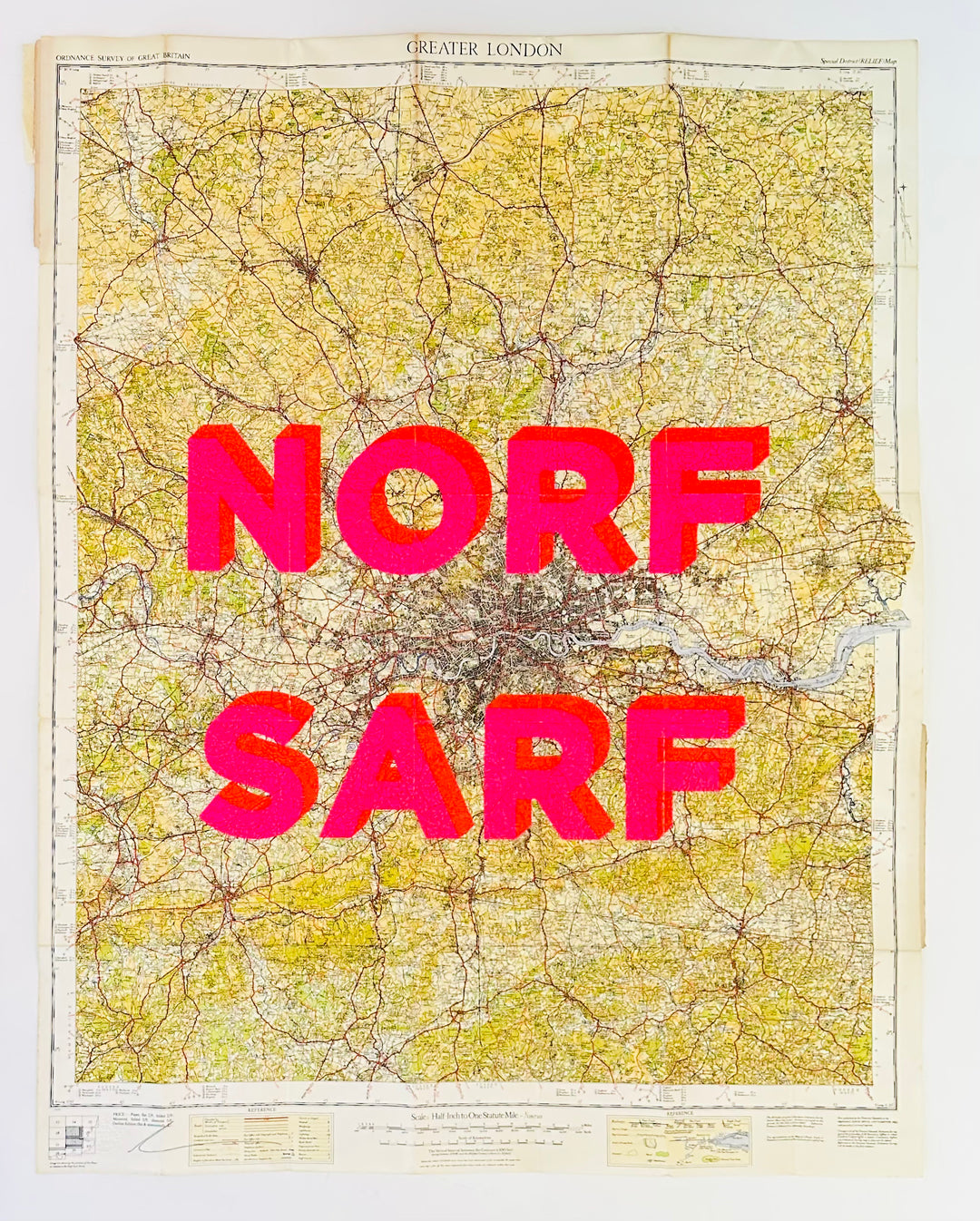 NORF SARF - ViNTAGE MAP