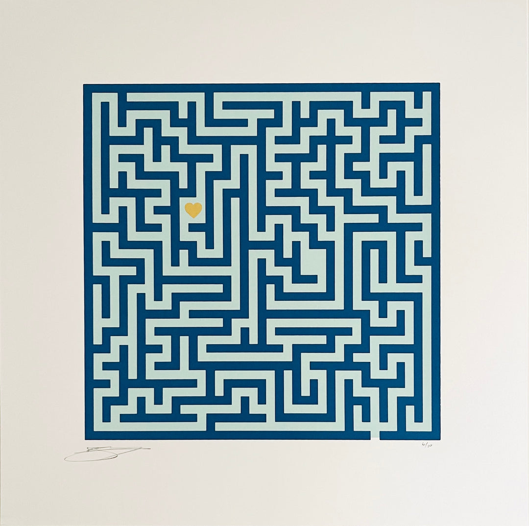 FiND YOUR WAY: DARK BLUE & LiGHT BLUE