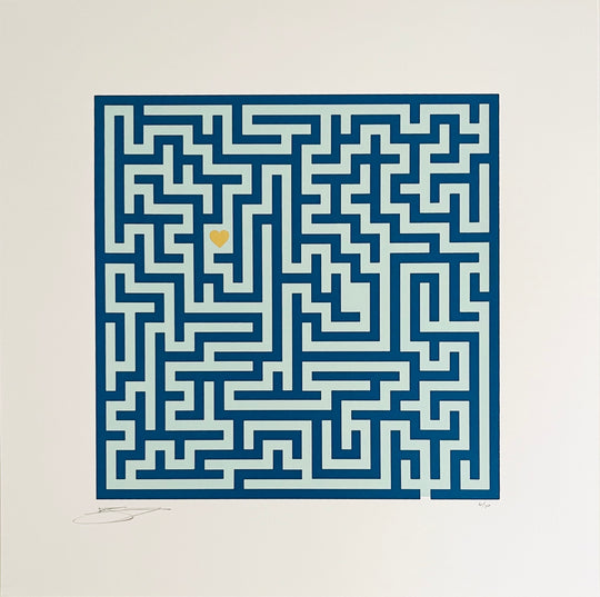 FiND YOUR WAY: DARK BLUE & LiGHT BLUE