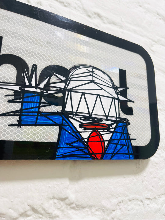 SCHOOL ROAD SiGN