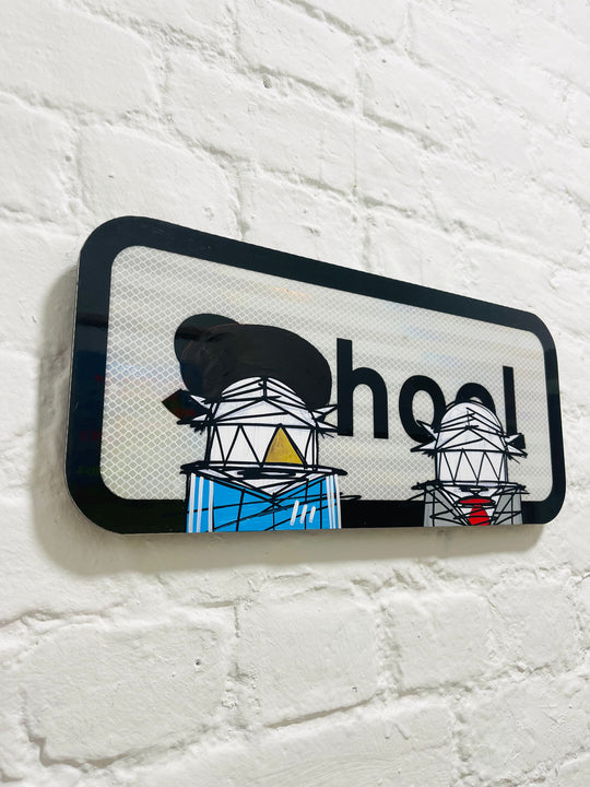 SCHOOL ROAD SiGN