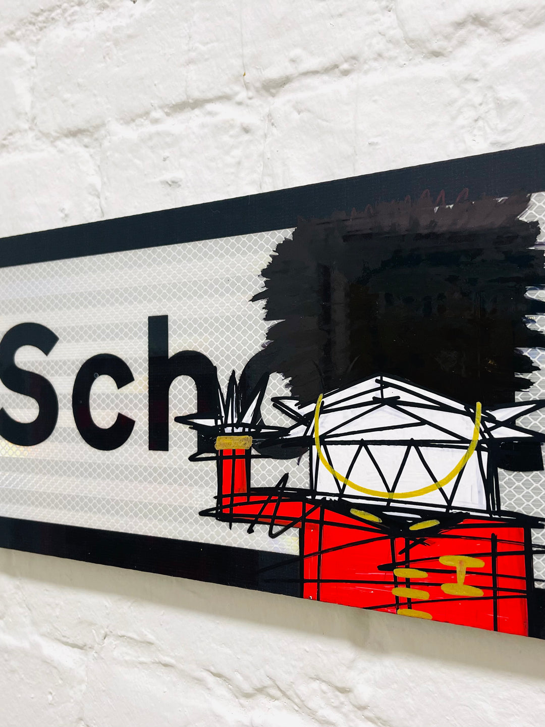 SCHOOL ROAD SiGN