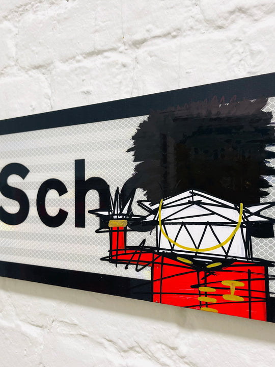 SCHOOL ROAD SiGN