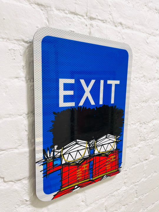 EXiT ROAD SiGN