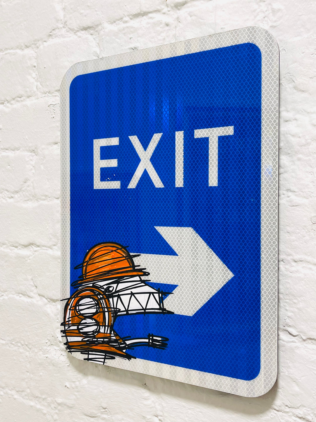 EXiT ROAD SiGN