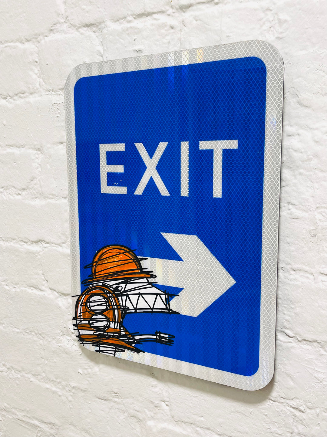 EXiT ROAD SiGN