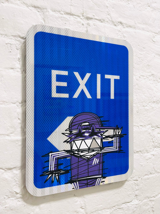 EXiT ROAD SiGN