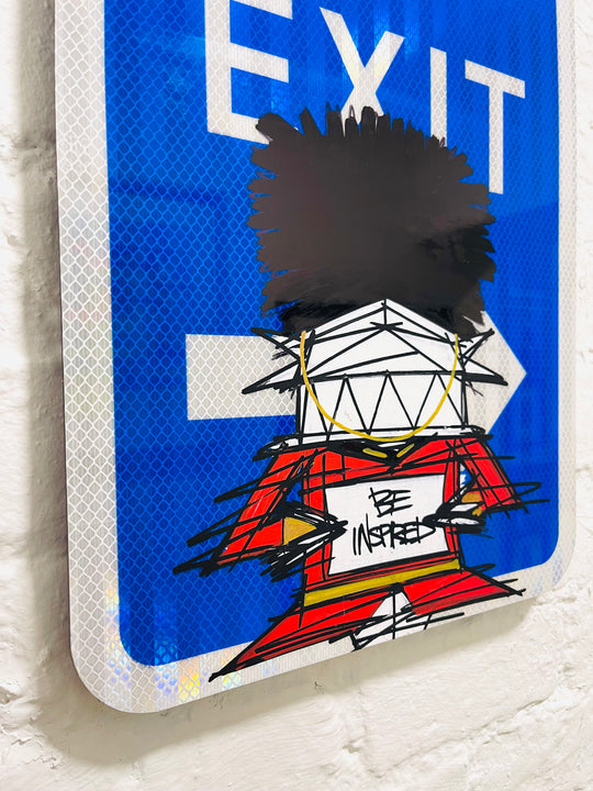 EXiT ROAD SiGN