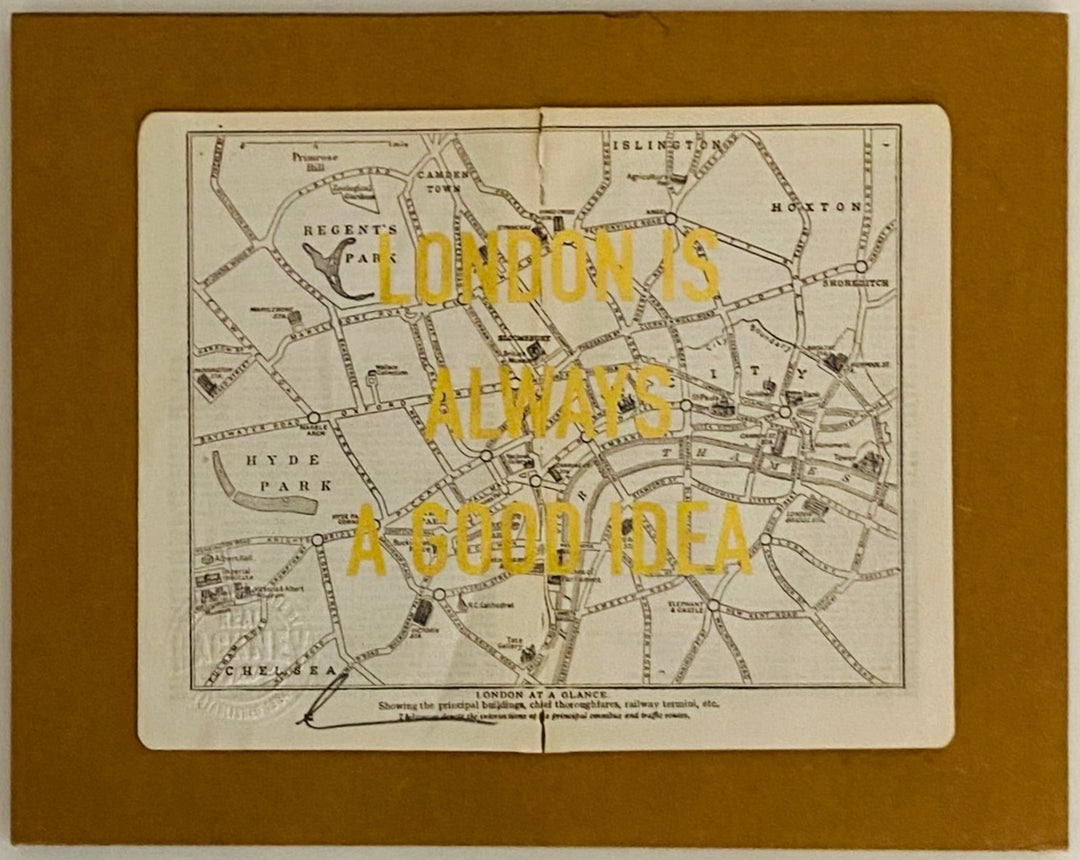LONDON IS ALWAYS A GOOD IDEA - ViNTAGE MAP