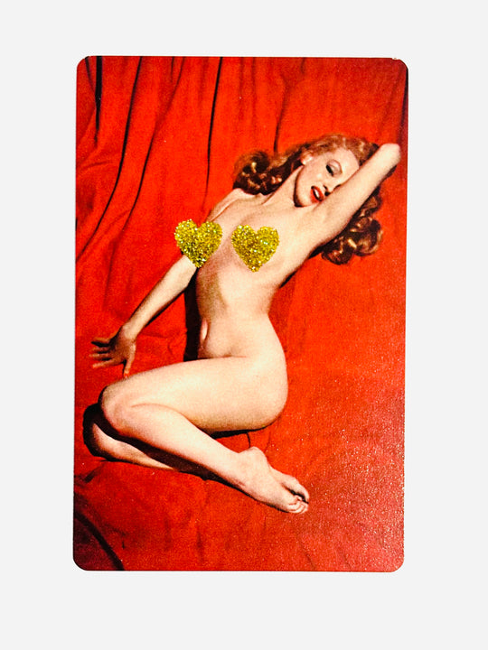 MARiLYN PLAYiNG CARDS (KNEELiNG)