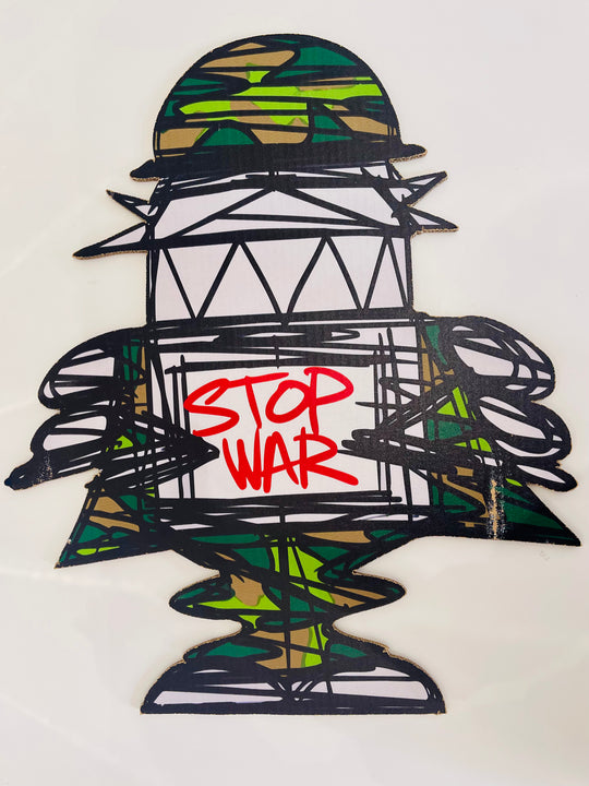 STOP WAR CUT OUT