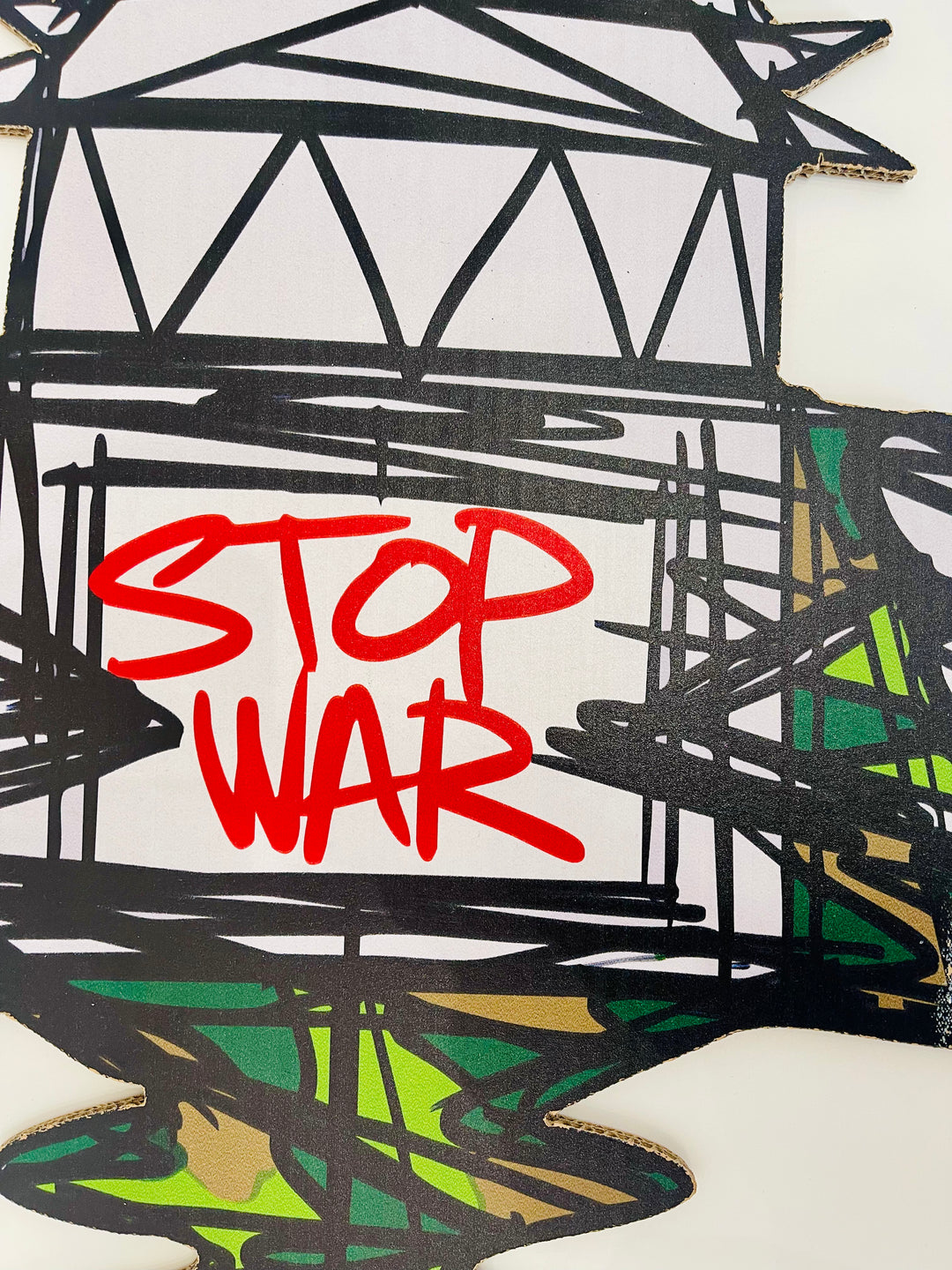 STOP WAR CUT OUT