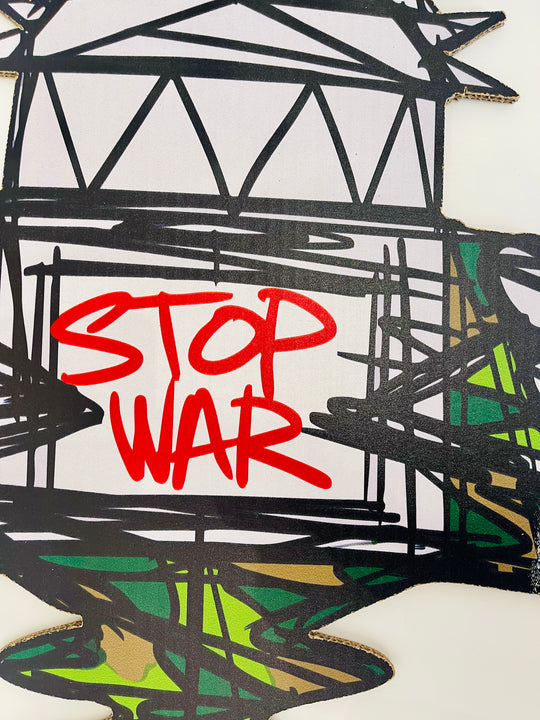 STOP WAR CUT OUT