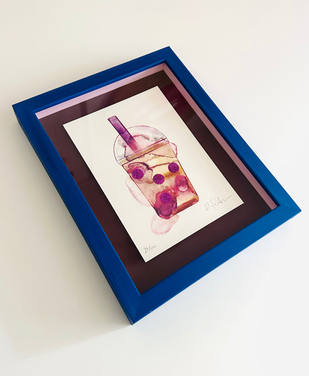 MiNi BUBBLE TEA (PUPRLE)