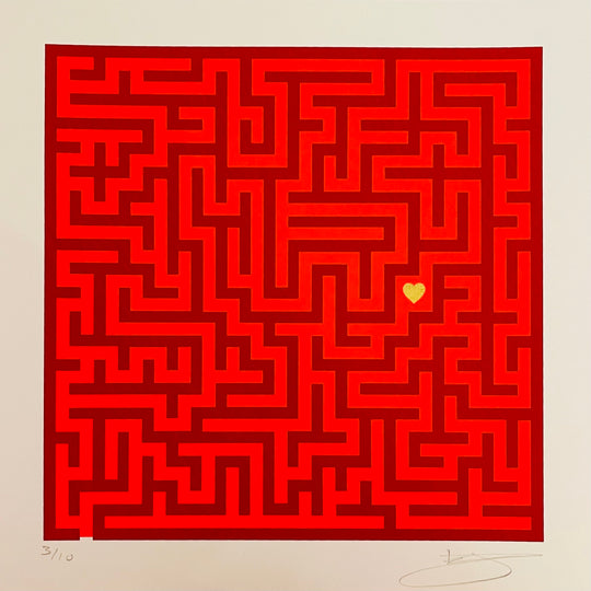 LOST WiTHOUT YOU: RED & FLUORO RED