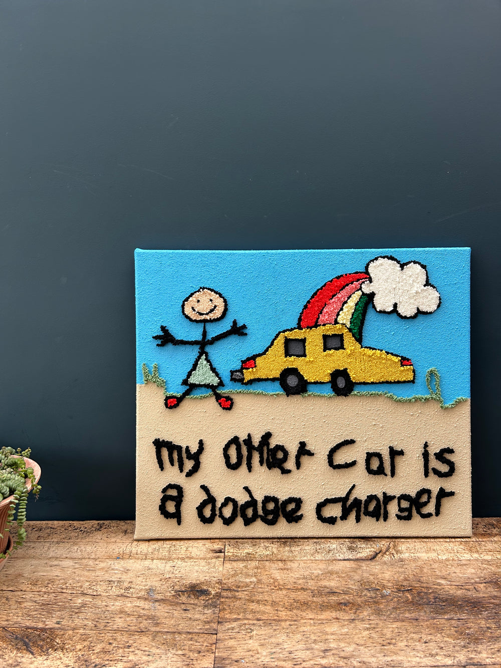MY OTHER CAR iS A DODGE CHARGER.