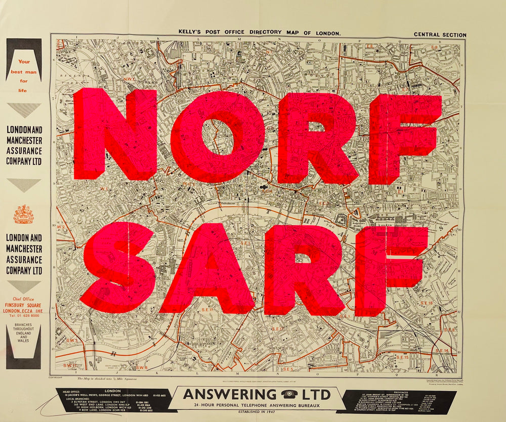 NORF SARF - ViNTAGE MAP