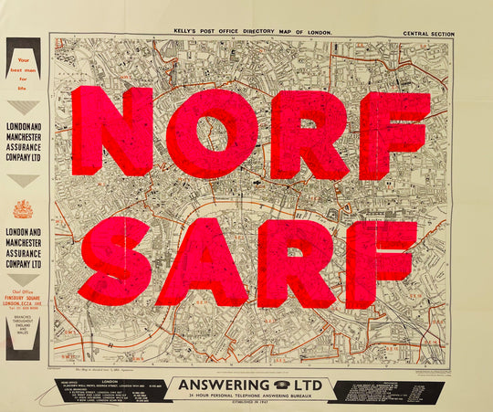 NORF SARF - ViNTAGE MAP