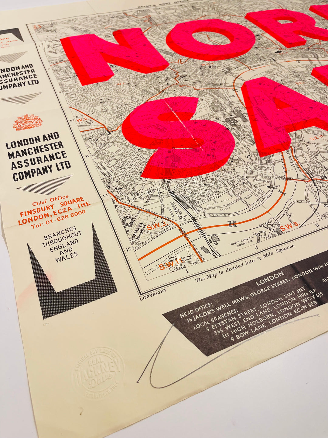 NORF SARF - ViNTAGE MAP