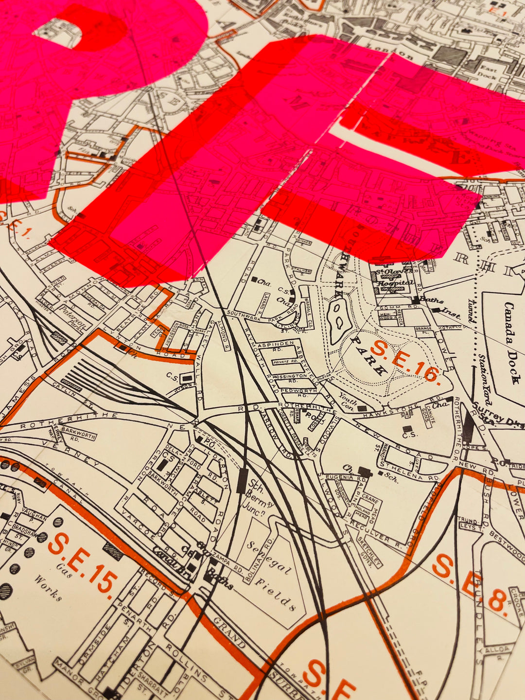 NORF SARF - ViNTAGE MAP