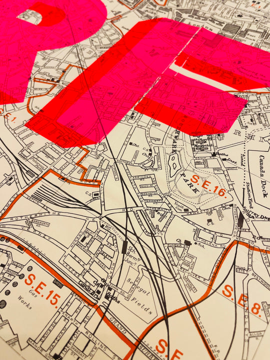 NORF SARF - ViNTAGE MAP