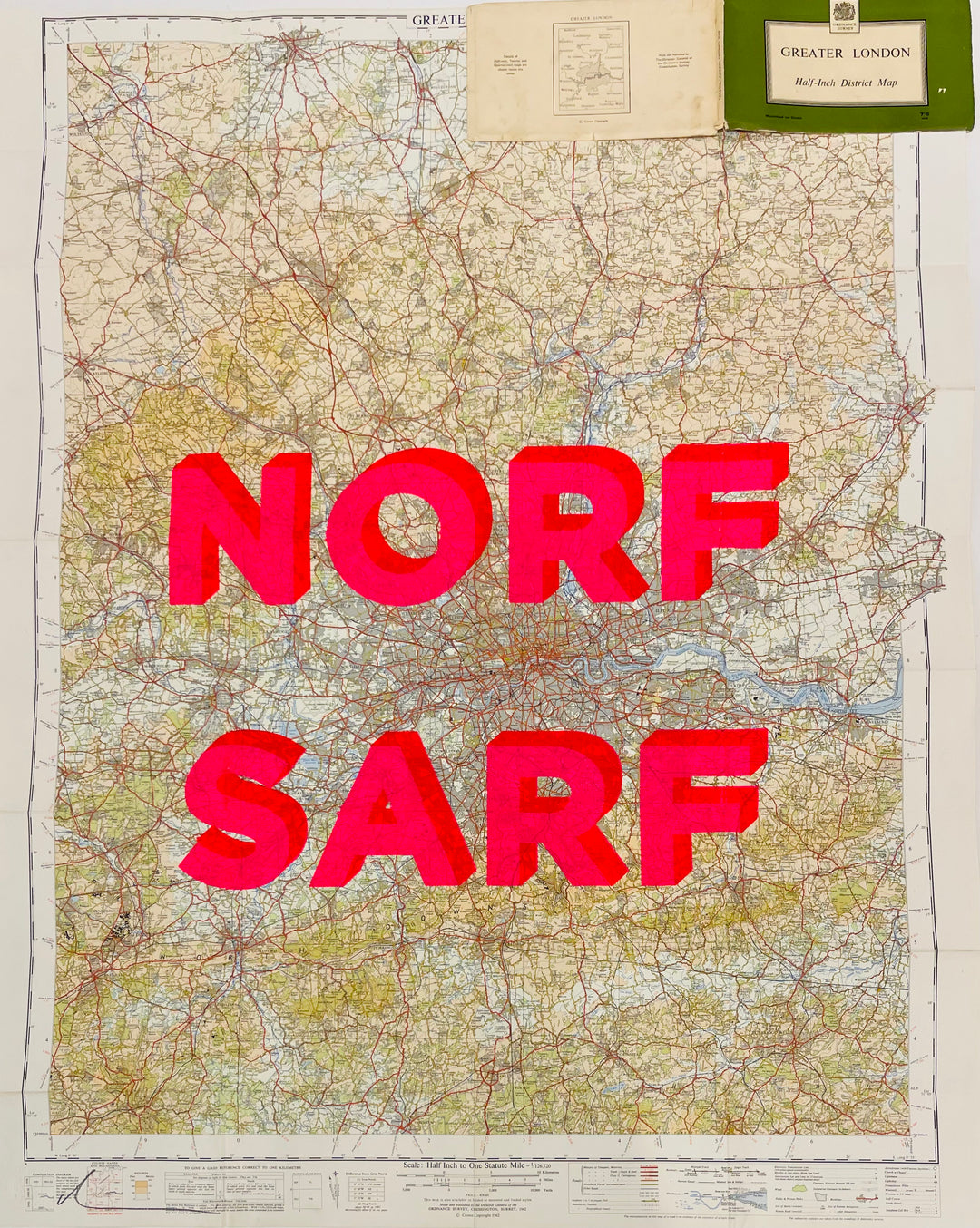 NORF SARF - ViNTAGE MAP