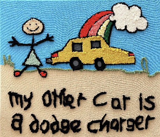 MY OTHER CAR iS A DODGE CHARGER.