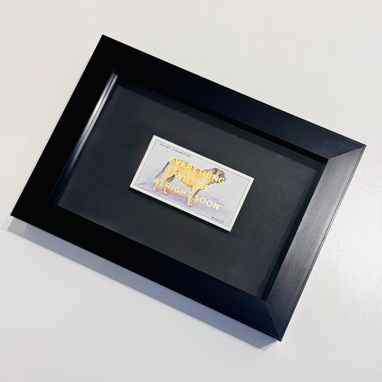EVERYTHiNG WiLL BE ALRiGHT SOON - LANDSCAPE DOG CiGARETTE CARDS