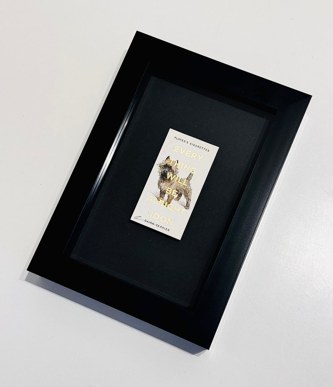 EVERYTHiNG WiLL BE ALRiGHT SOON - PORTRAiT DOG CiGARETTE CARDS
