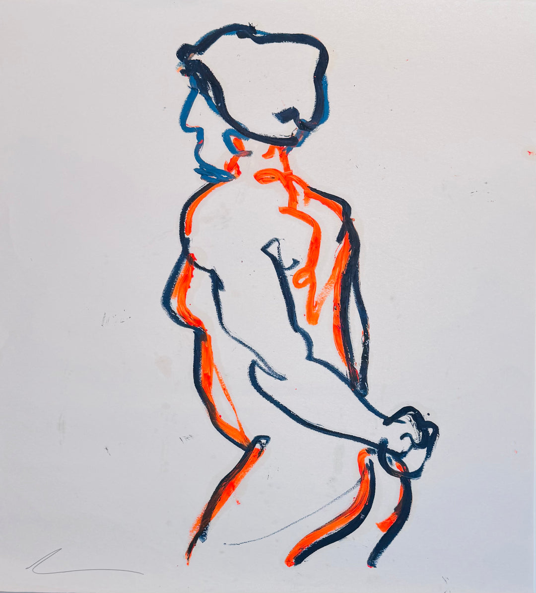 DAVE'S BiCOLOUR LiFE DRAWiNG OBSERVATiONS